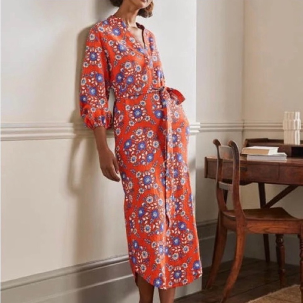 Boden MIDI US size 8 EUC
